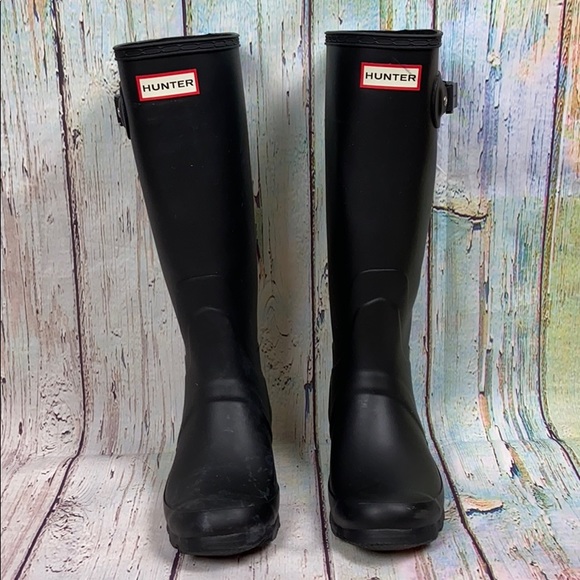 Hunter Tall Rain Boots - Picture 3 of 9